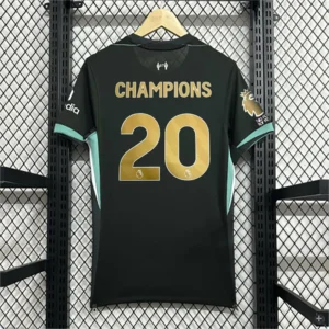 【S~4XL】Liverpool 2024/2025 EPL Champions Away Jersey(20)