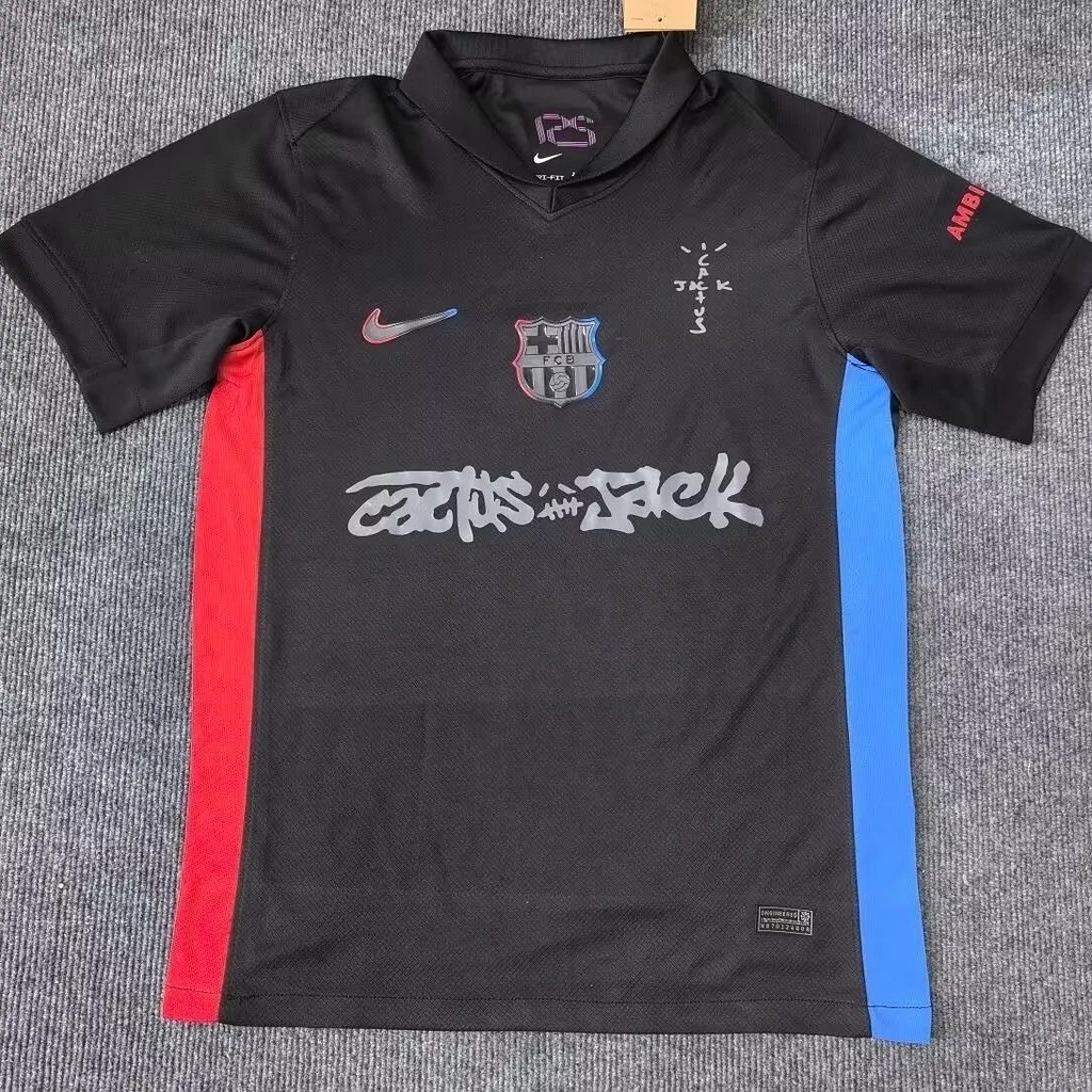 【S~4XL】Barcelona 24/25 TRAVIS SCOTT Away Jersey