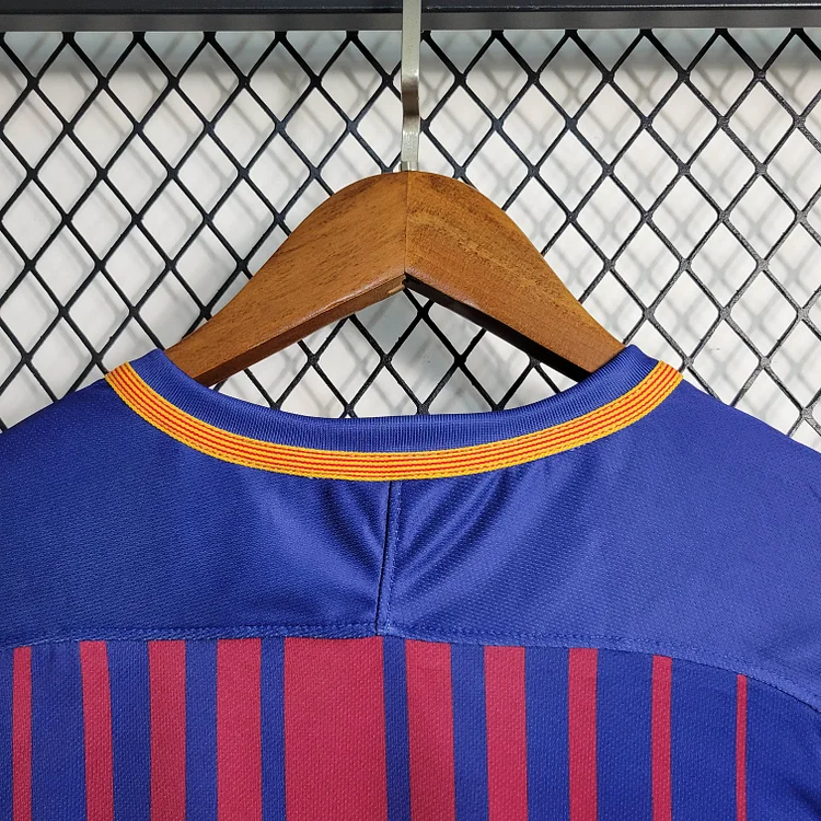 2017/2018 Retro Barcelona Home Football Shirt 1:1 Thai Quality - Image 9