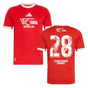 【S~4XL】Union Berlin 60th Anniversary Jersey【Christopher Trimmel #28】