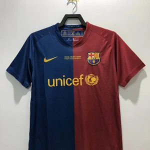 2008/2009 Retro Barcelona Football Shirt Home Champions League 1:1 Thai Quality