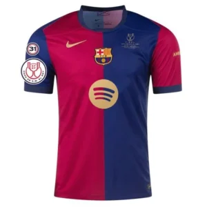 Barcelona 24/25 Copa del Rey Champions Jersey