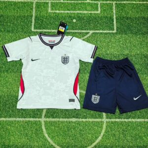 Kids England 2026 Home Football Jersey