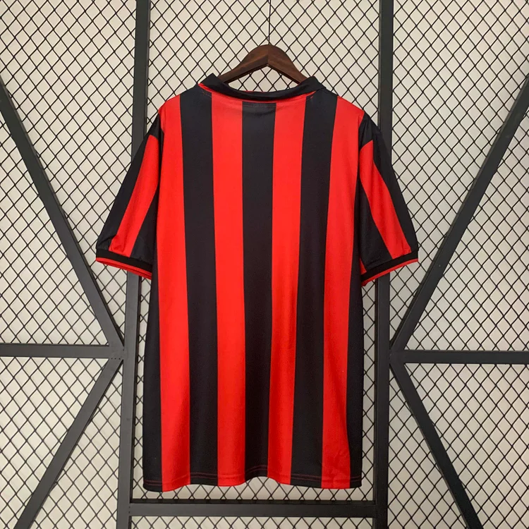 1990/1991 Retro AC Milan Home Football Shirt 1:1 Thai Quality - Image 3