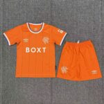 Kids Rangers 25/26 Fourth Football Jersey