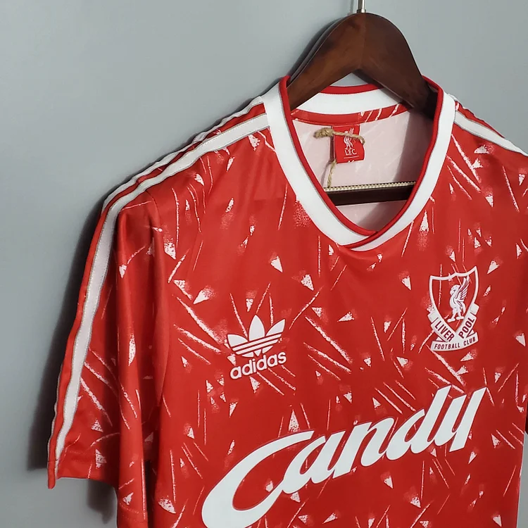 Retro 89/91 Liverpool Football Shirt Home 1:1 Thai Quality - Image 7