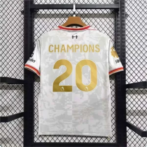 【S~4XL】Liverpool 2024/2025 EPL Champions Third Jersey（20）