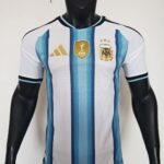 2026 Player Version Argentina Home Football Jersey(The badge needs to be customized)