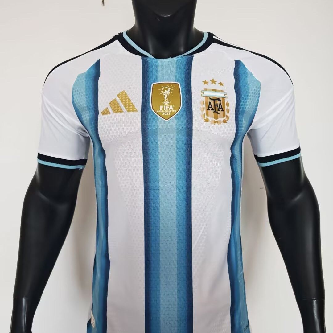 2026 Player Version Argentina Home Football Jersey(The badge needs to be customized)