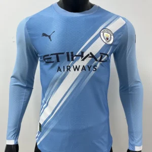 Player Edition - Manchester City 25/26 Home Long sleeves Jersey