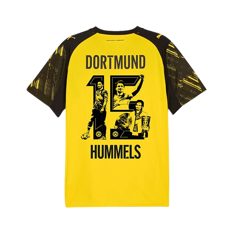 【S~4XL】BVB 2025/2026 Home Football Jersey【HUMMELS #15 Stamp】