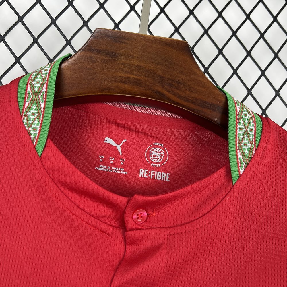 【S~4XL】Morocco 2026 World Cup Home Football Jersey - Image 2