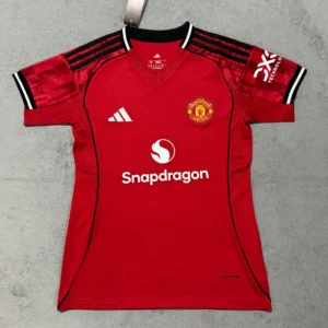 Manchester United 25/26 Home Football Jersey (Women's)