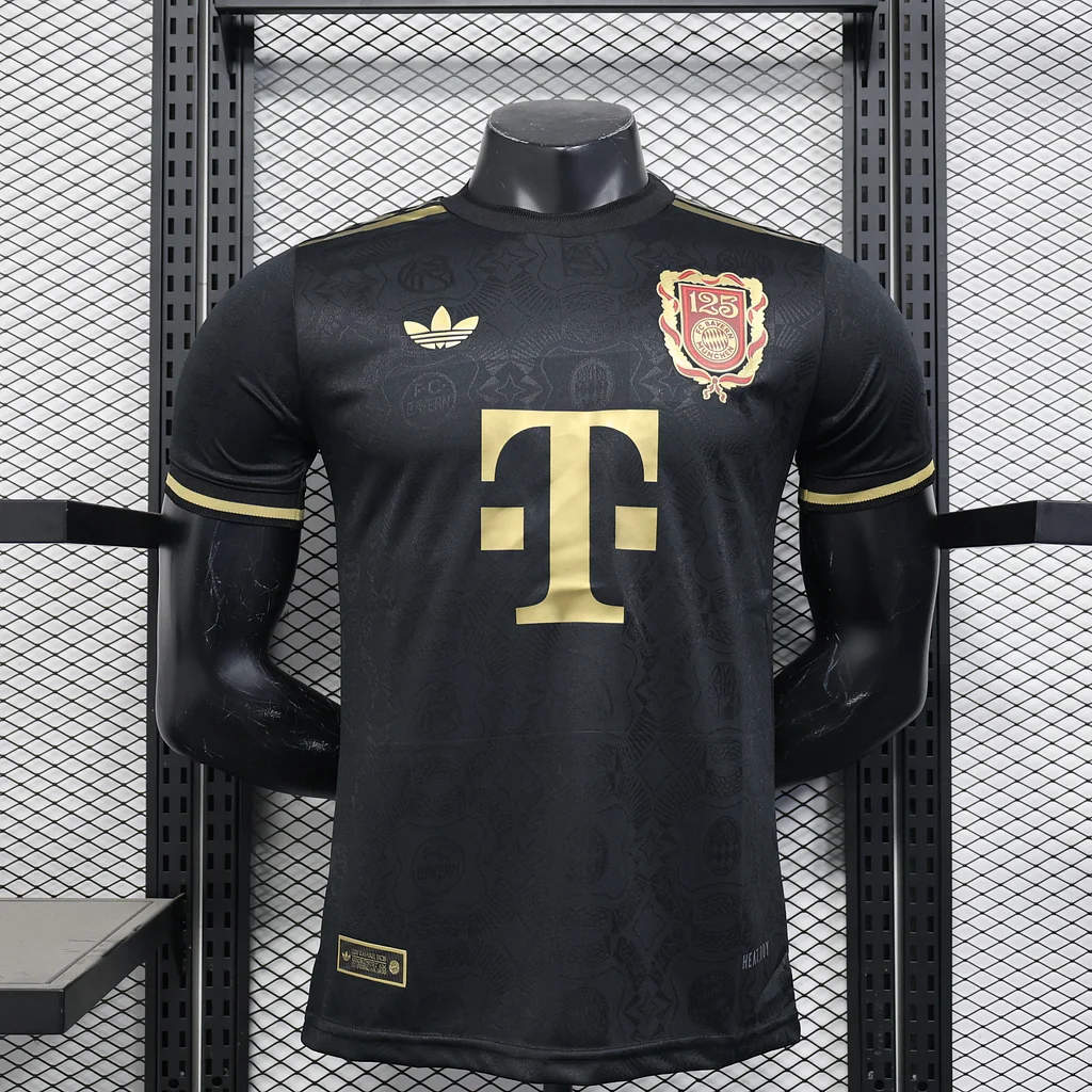 Player Edition -Bayern 12025th Anniversary Black Jersey