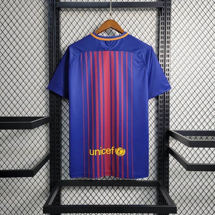2017/2018 Retro Barcelona Home Football Shirt 1:1 Thai Quality - Image 3
